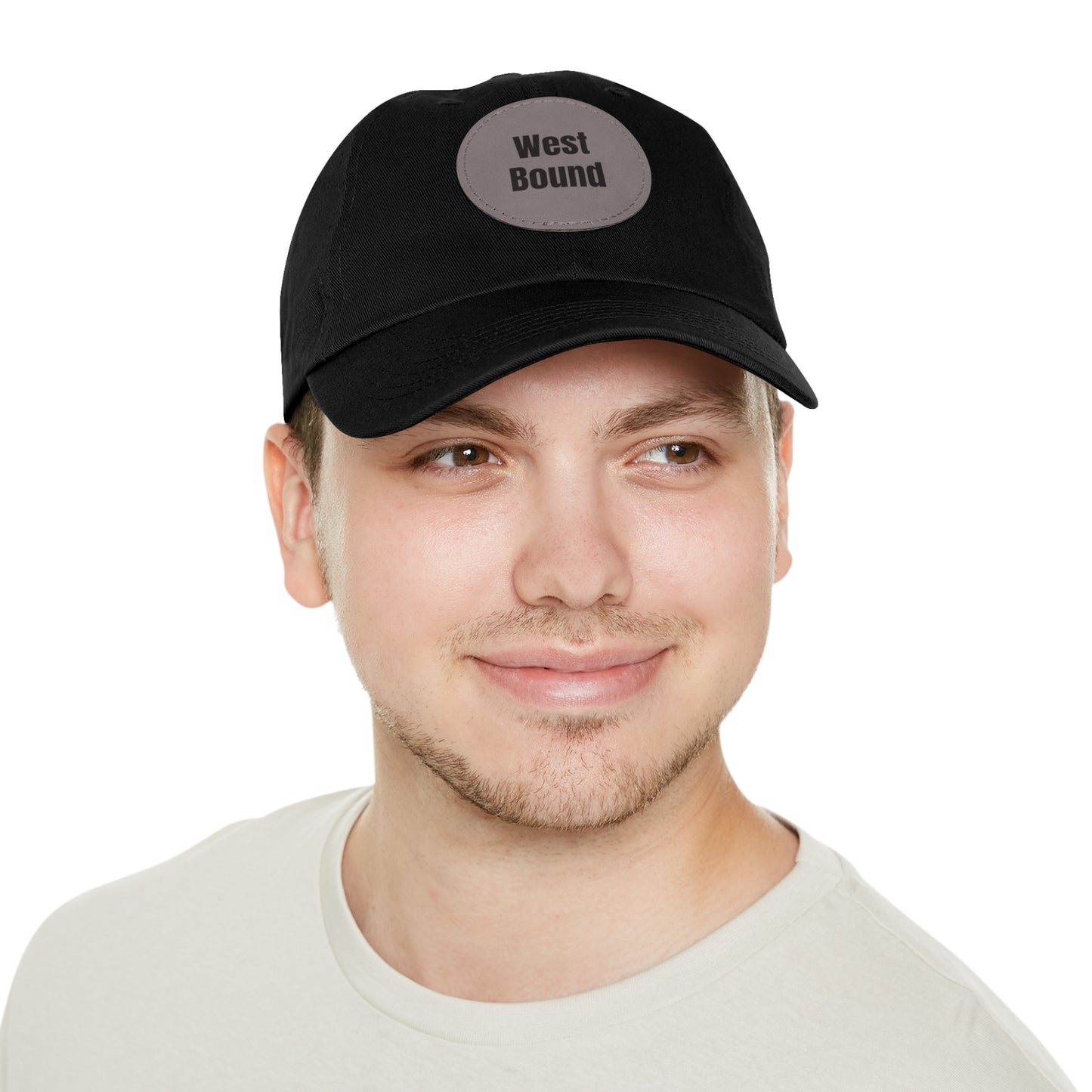 West Bound Dad Hat with Leather Patch - Casual Style for Adventurers