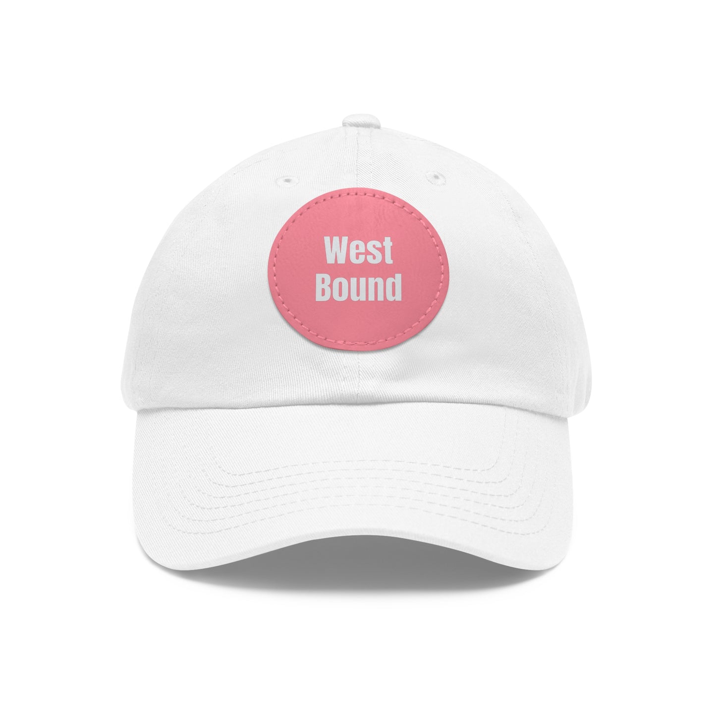 West Bound Dad Hat with Leather Patch - Casual Style for Adventurers